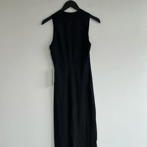 lululemon athletica Black Sleeveless Crew Midi Dress - Picture 5 of 8